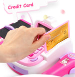 Load image into Gallery viewer, Kids Supermarket Checkout Toy Set Interactive Shopping Fun with Lights &amp; Sounds
